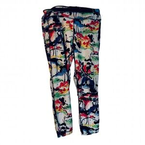 Women’s ABS Athletic pants, Yoga, abstract print, Size Medium,inside coin pocket